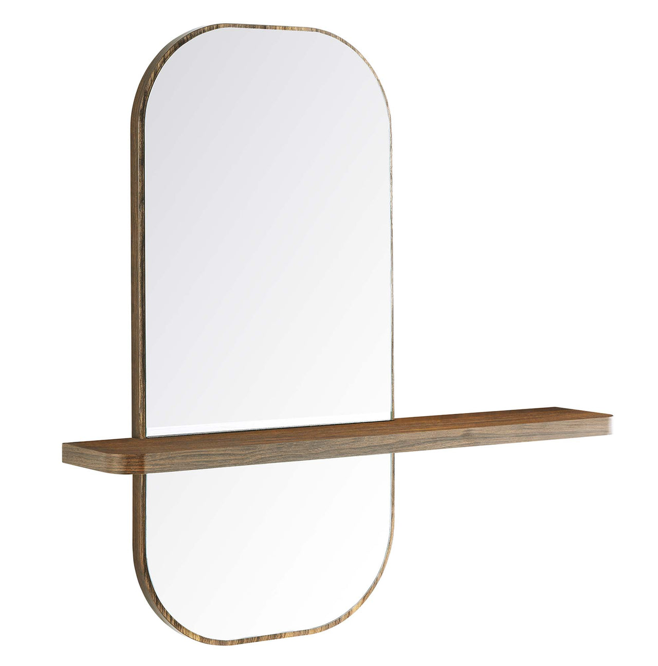 Lysmare Mirror, Walnut