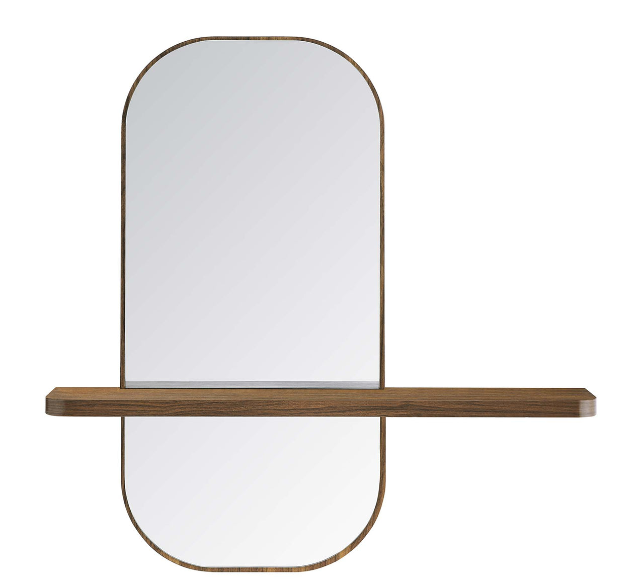 Lysmare Mirror, Walnut