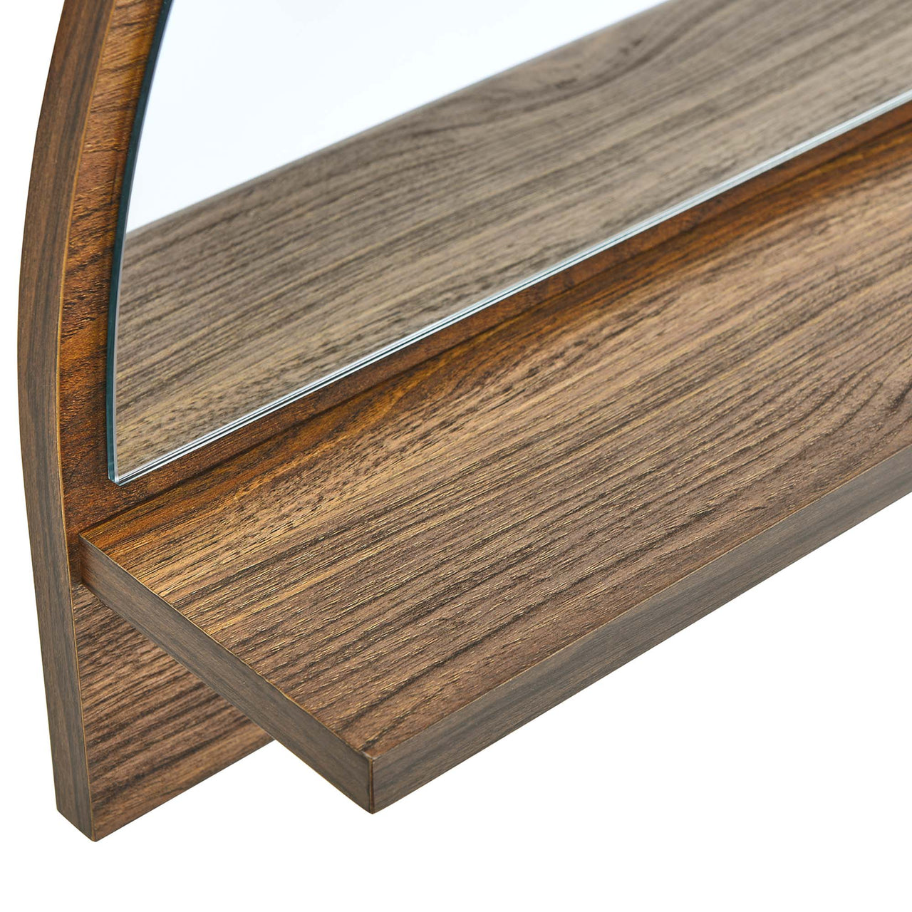 Mirevon Mirror, Walnut