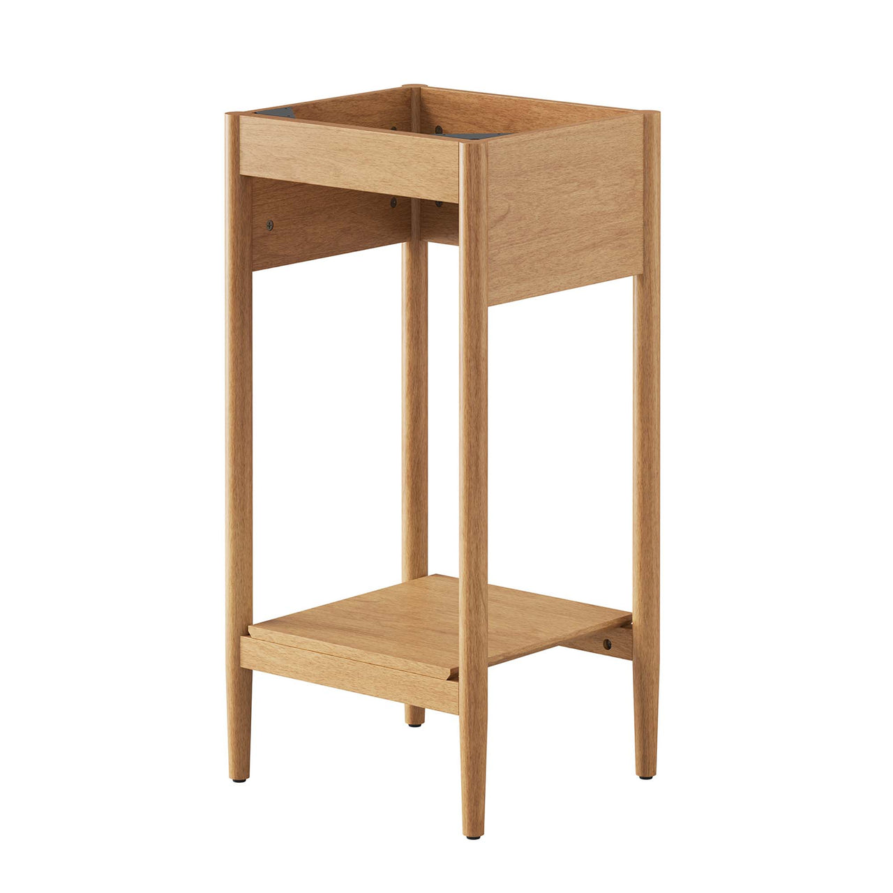 Zephyrine Vanity Base with Storage, Extra Small, Natural Wood