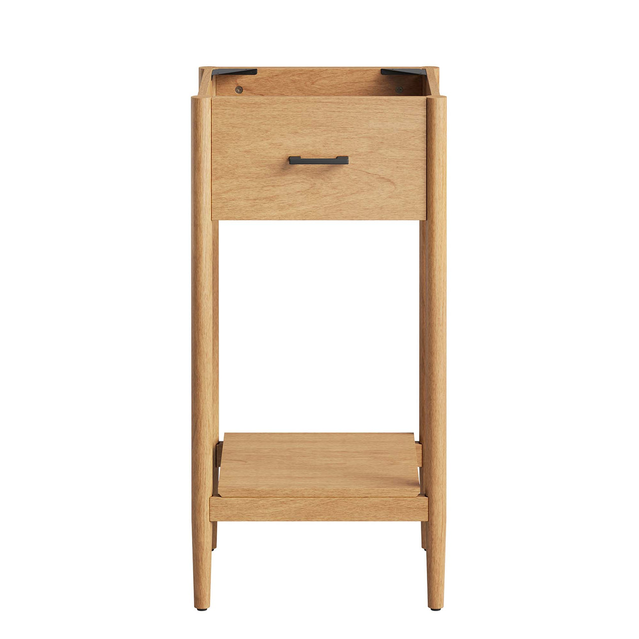 Zephyrine Vanity Base with Storage, Extra Small, Natural Wood