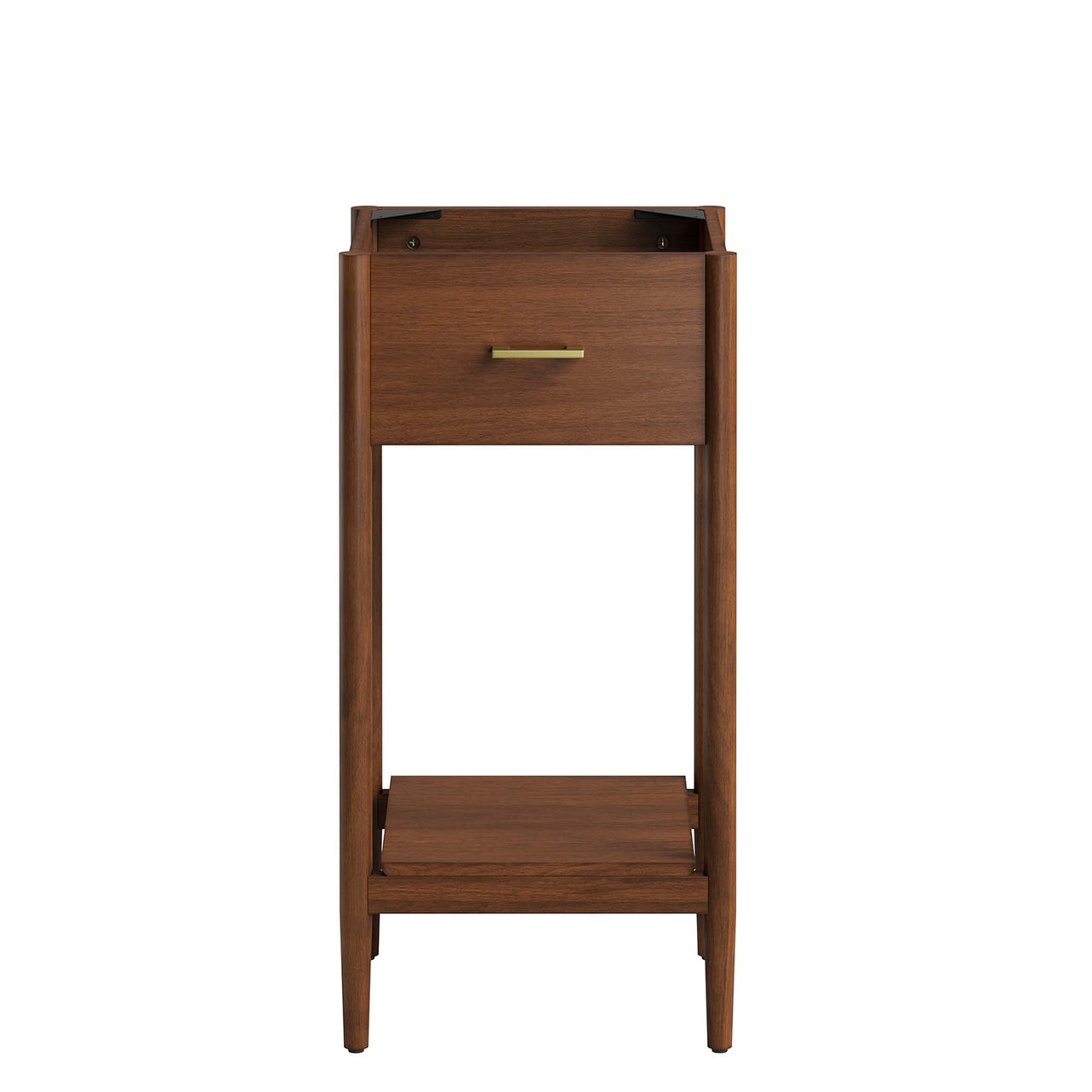 Zephyrine Vanity Base with Storage, Extra Small, Walnut