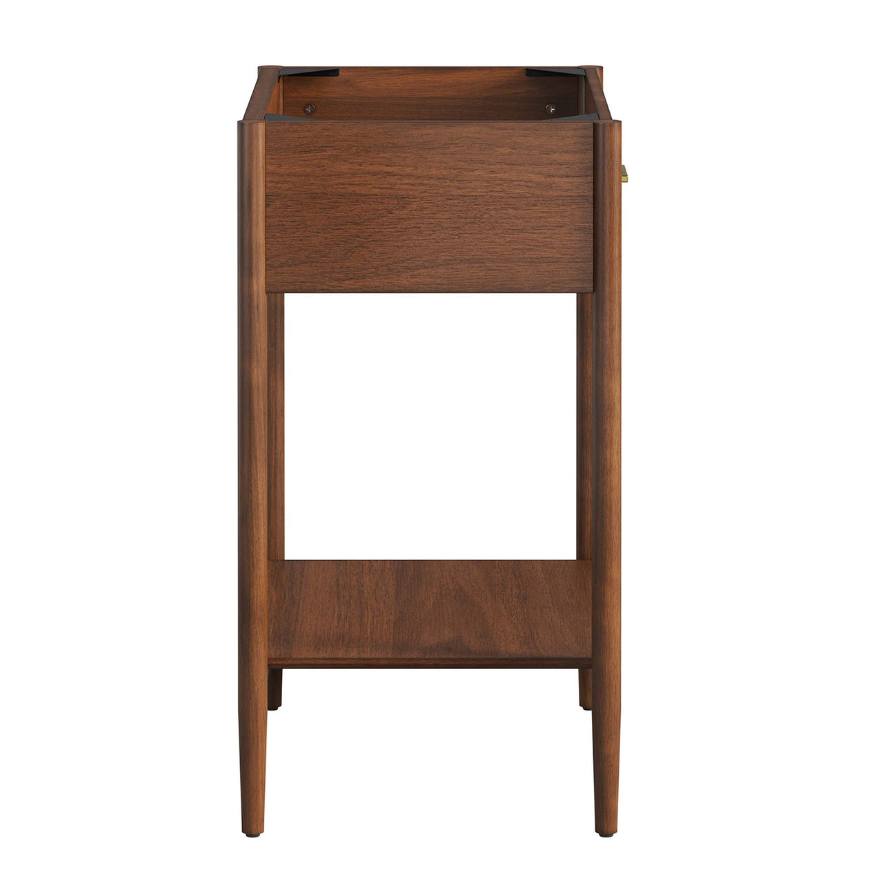 Zephyrine Vanity Base with Storage, Small, Walnut
