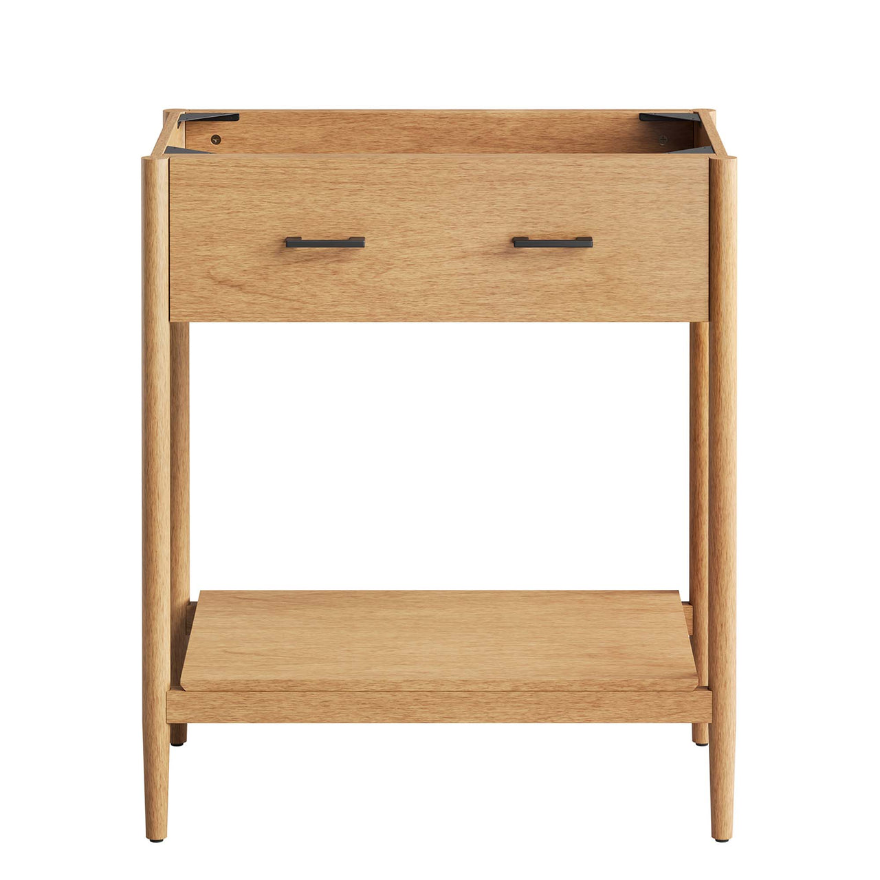 Zephyrine Vanity Base with Storage, Medium, Natural Wood