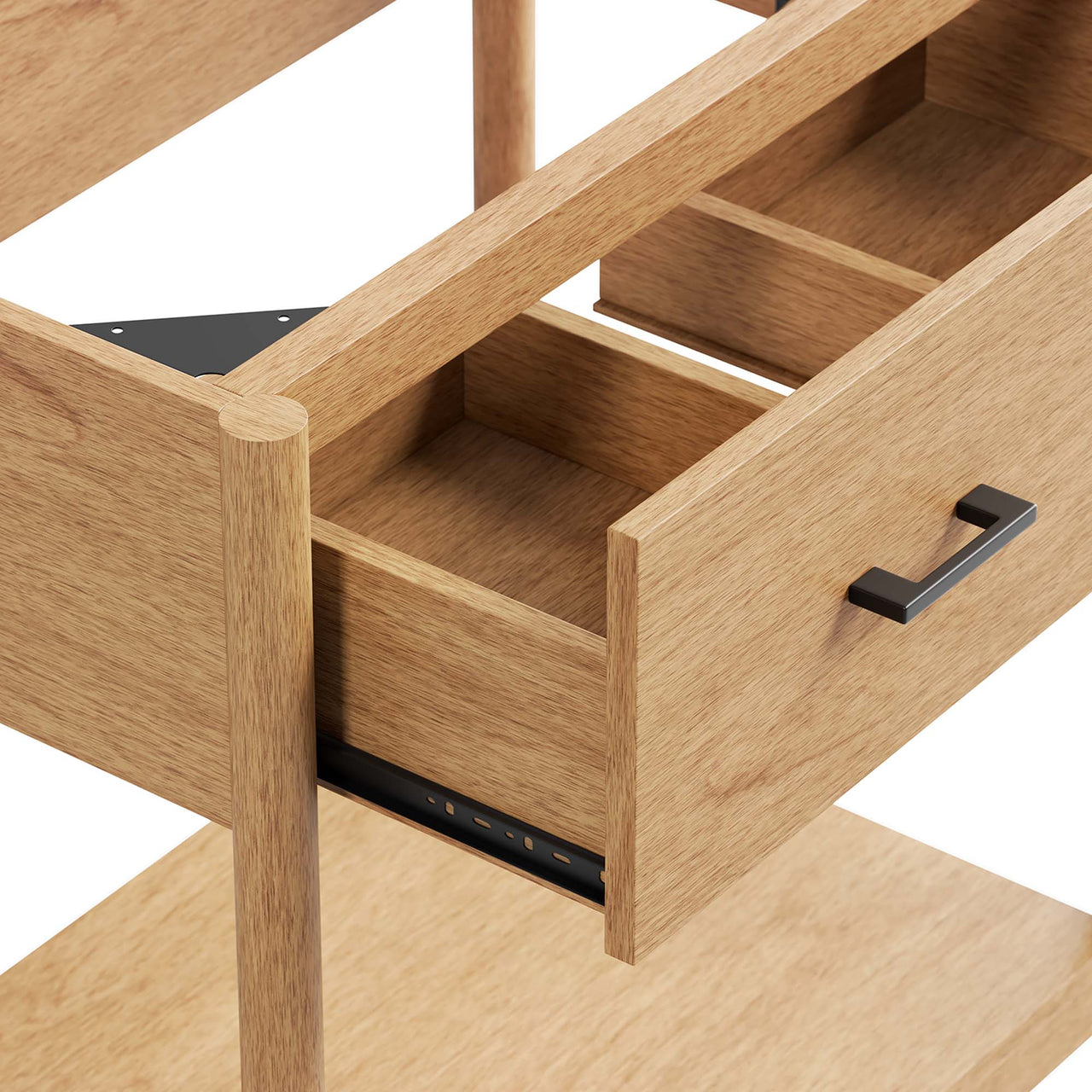 Zephyrine Vanity Base with Storage, Medium, Natural Wood