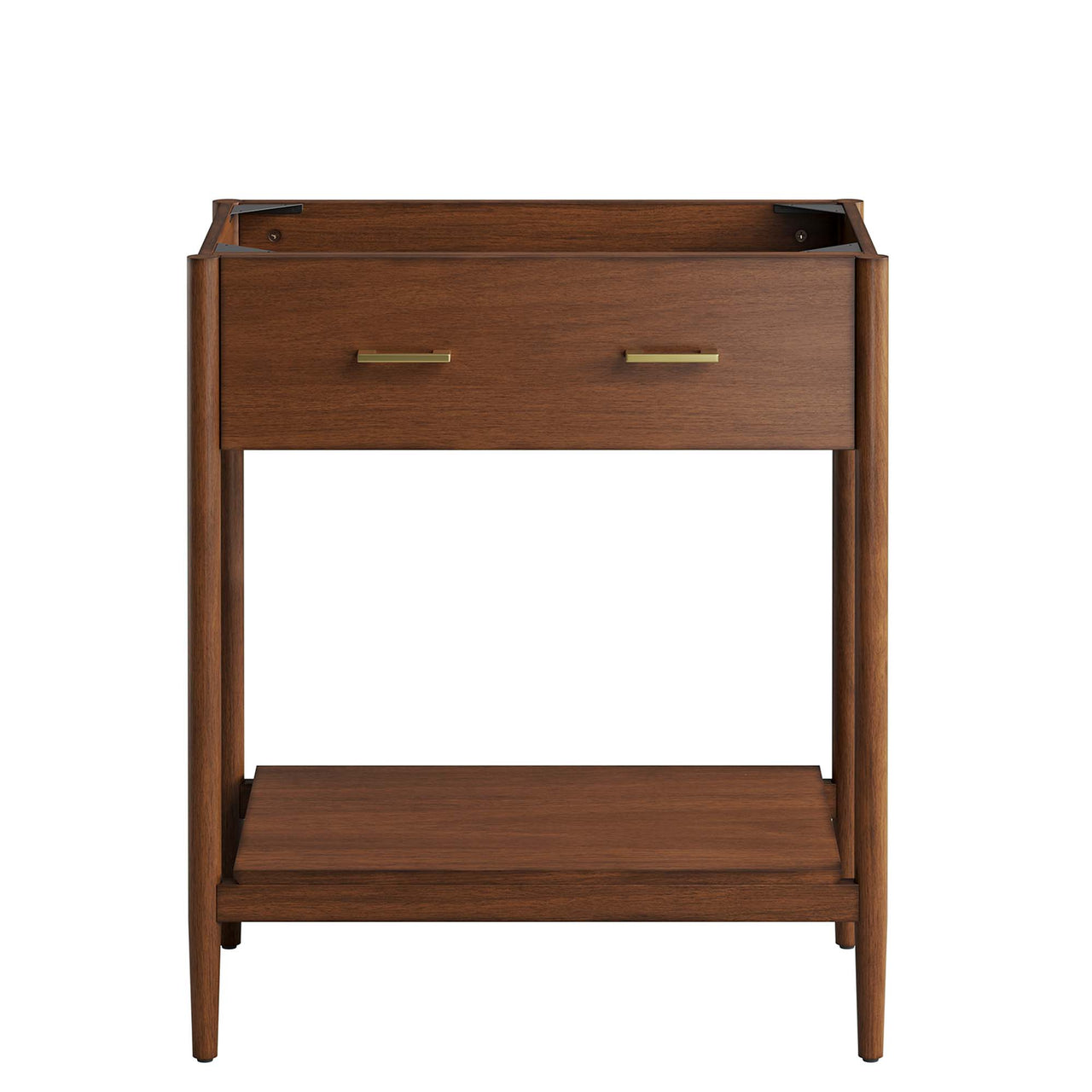 Zephyrine Vanity Base with Storage, Medium, Walnut