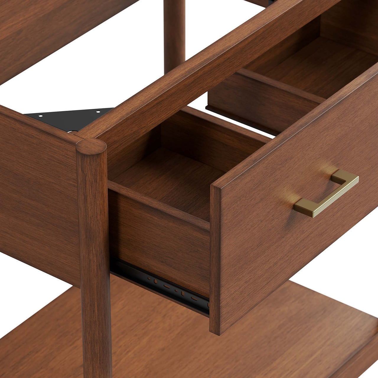 Zephyrine Vanity Base with Storage, Medium, Walnut