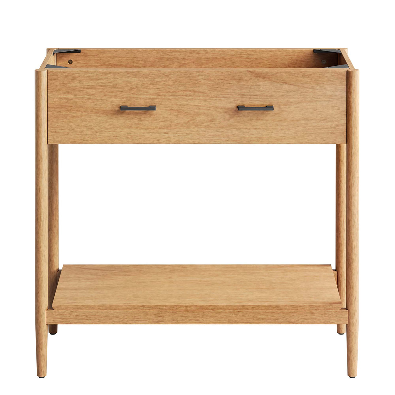 Zephyrine Vanity Base with Storage, Large, Natural Wood