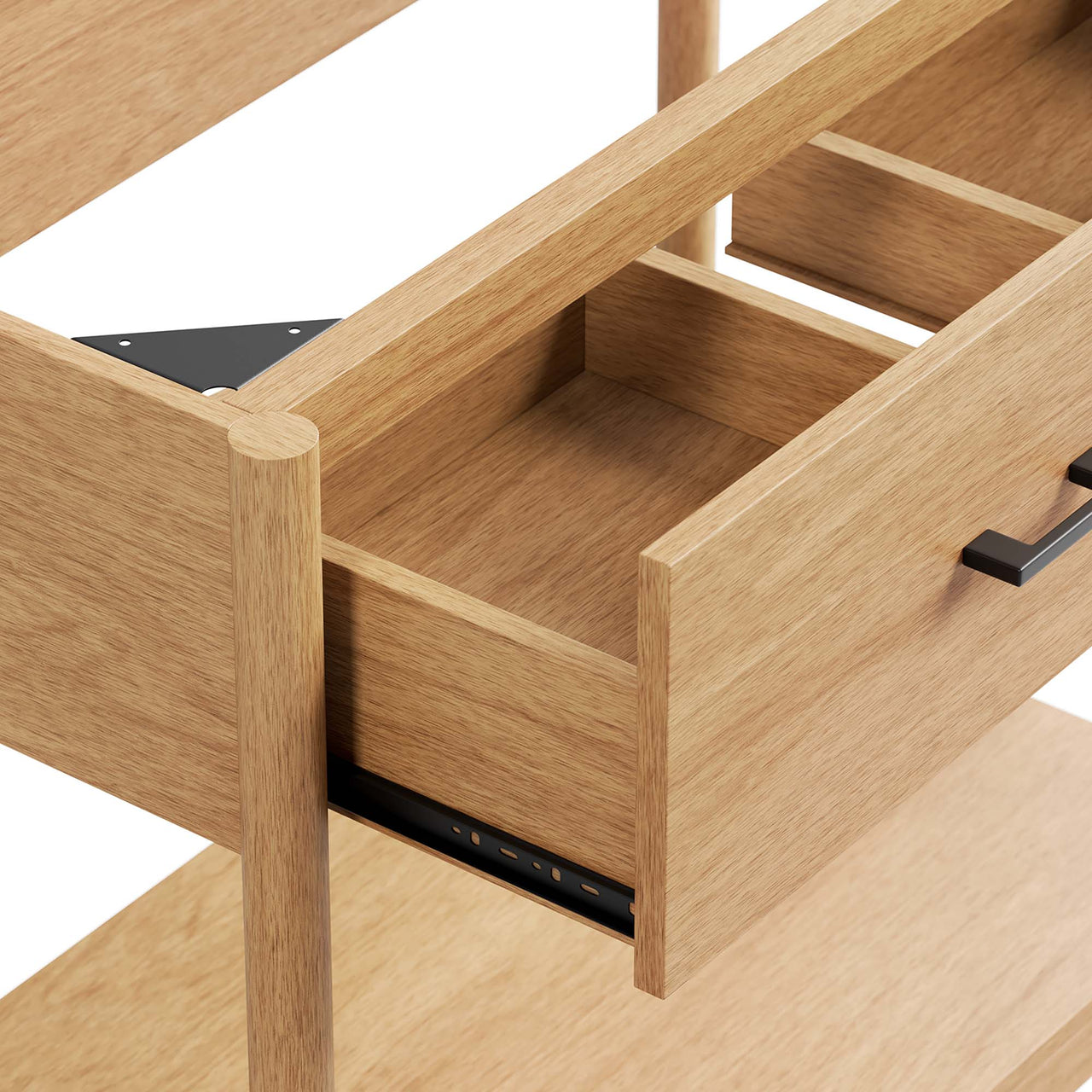 Zephyrine Vanity Base with Storage, Large, Natural Wood