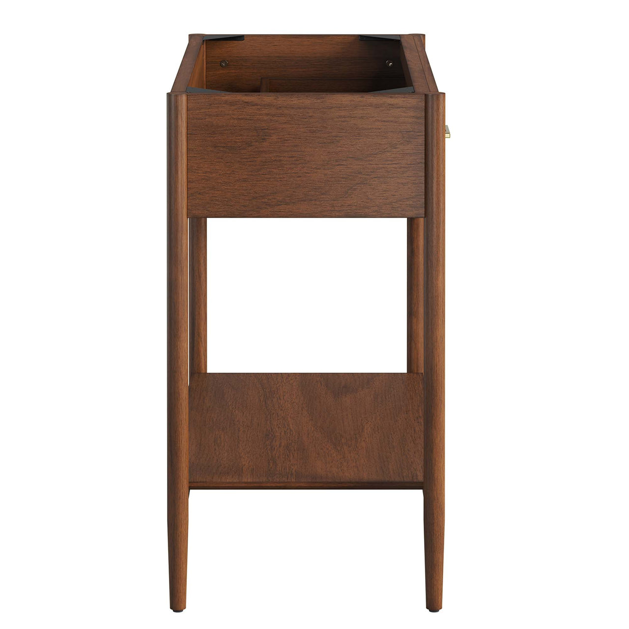 Zephyrine Vanity Base with Storage, Large, Walnut
