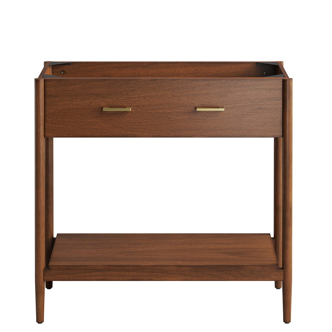 Zephyrine Vanity Base with Storage, Large, Walnut