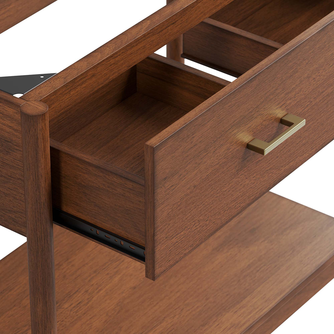 Zephyrine Vanity Base with Storage, Large, Walnut