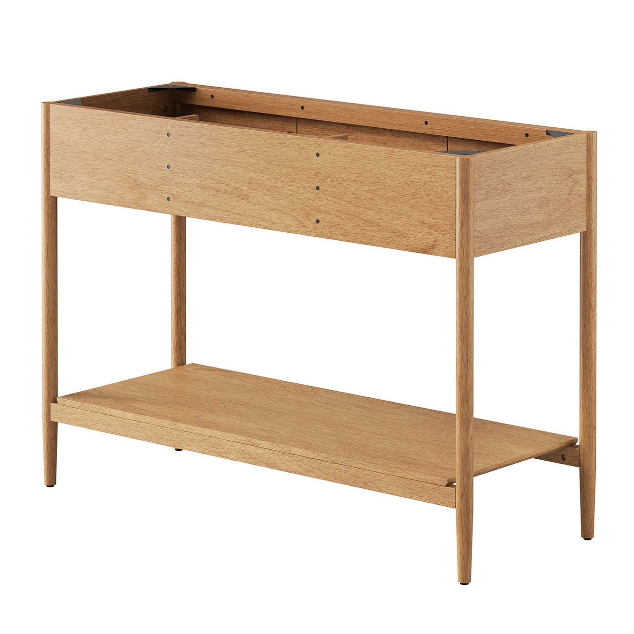 Zephyrine Vanity Base with Storage (Single Sink Compatible), Extra Large, Natural Wood