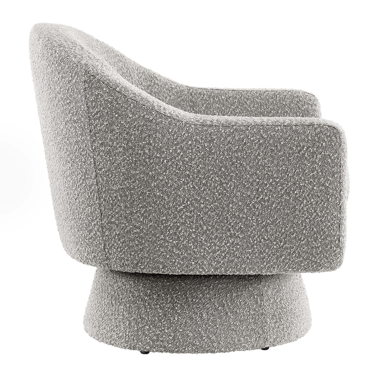 Caelia Swivel Chair, Taupe