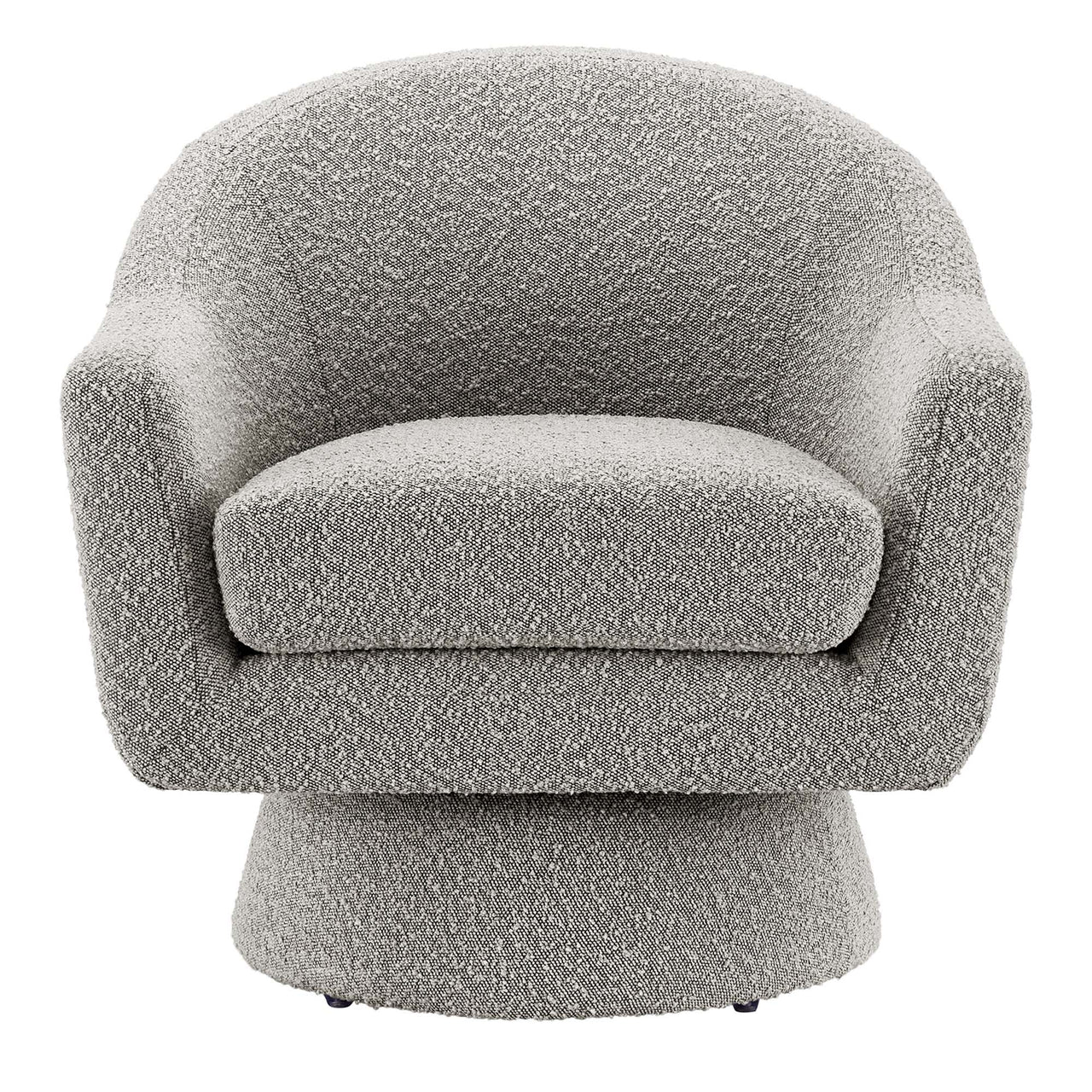 Caelia Swivel Chair, Taupe