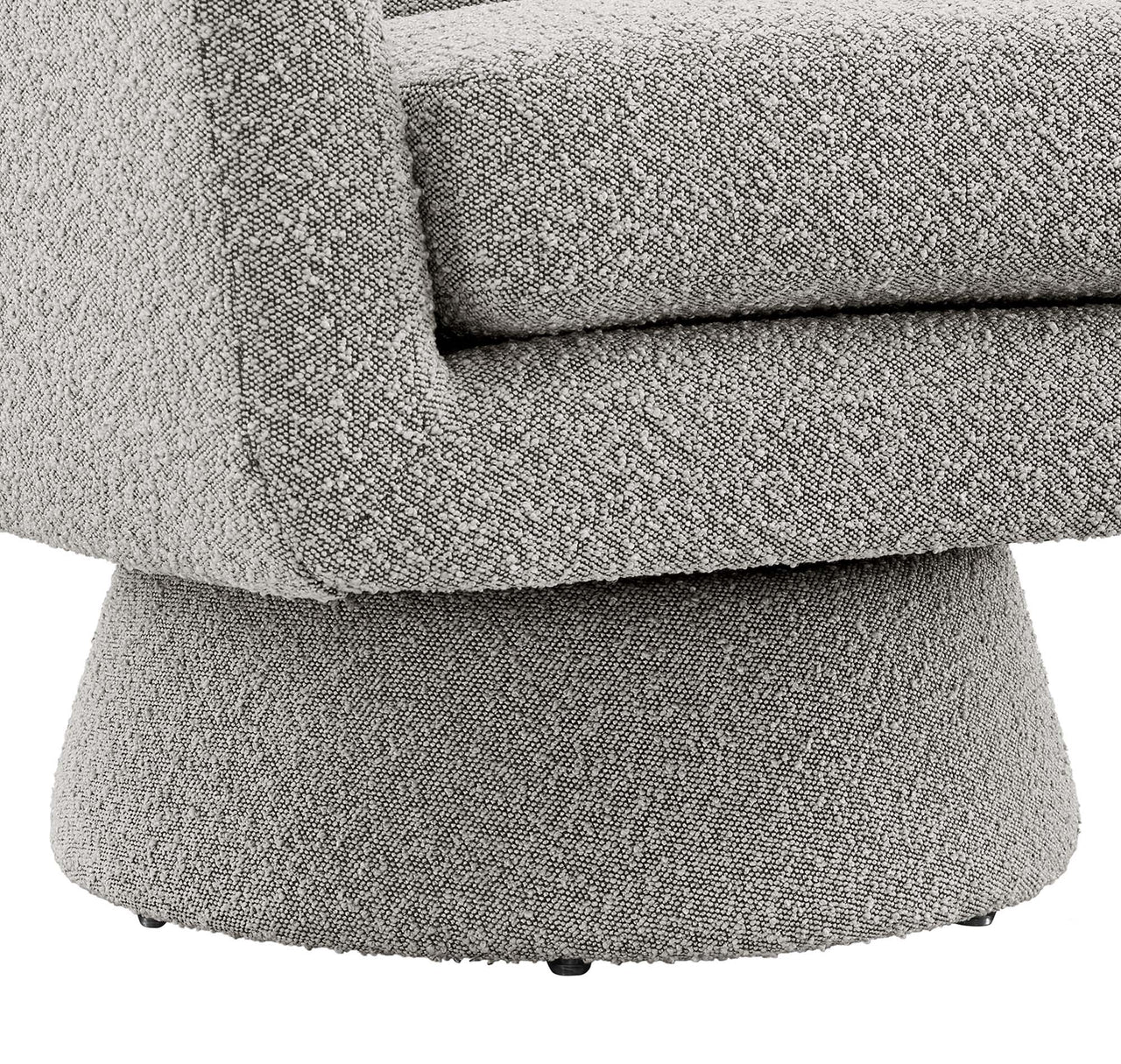 Caelia Swivel Chair, Taupe