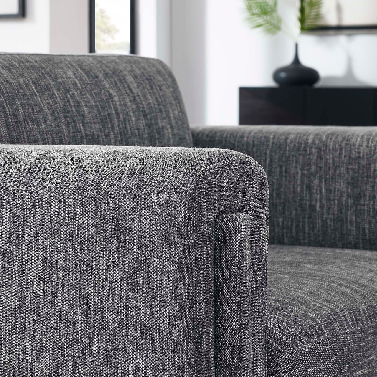 Tessaro Fabric Armchair, Gray