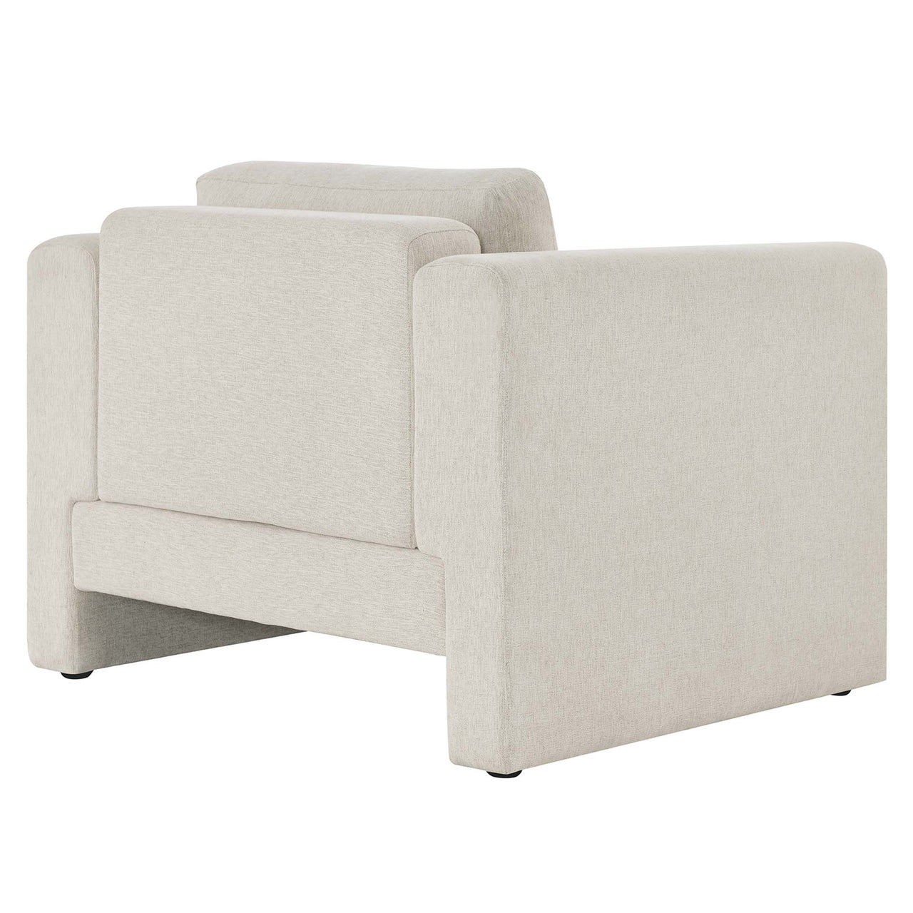 Tessaro Fabric Armchair, Ivory