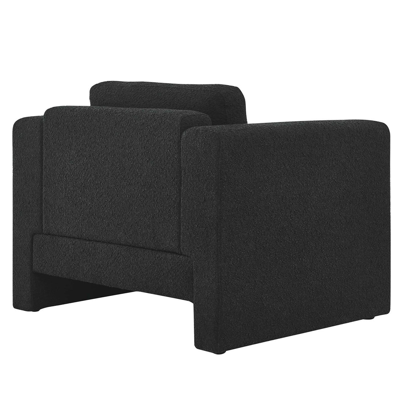 Tessaro Boucle Armchair, Black