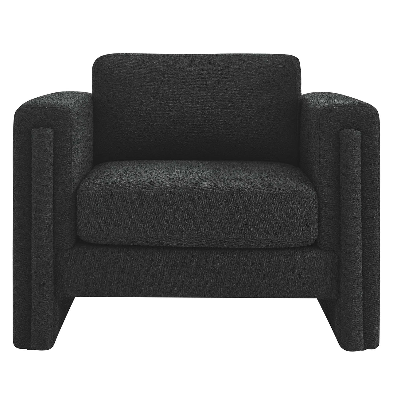 Tessaro Boucle Armchair, Black