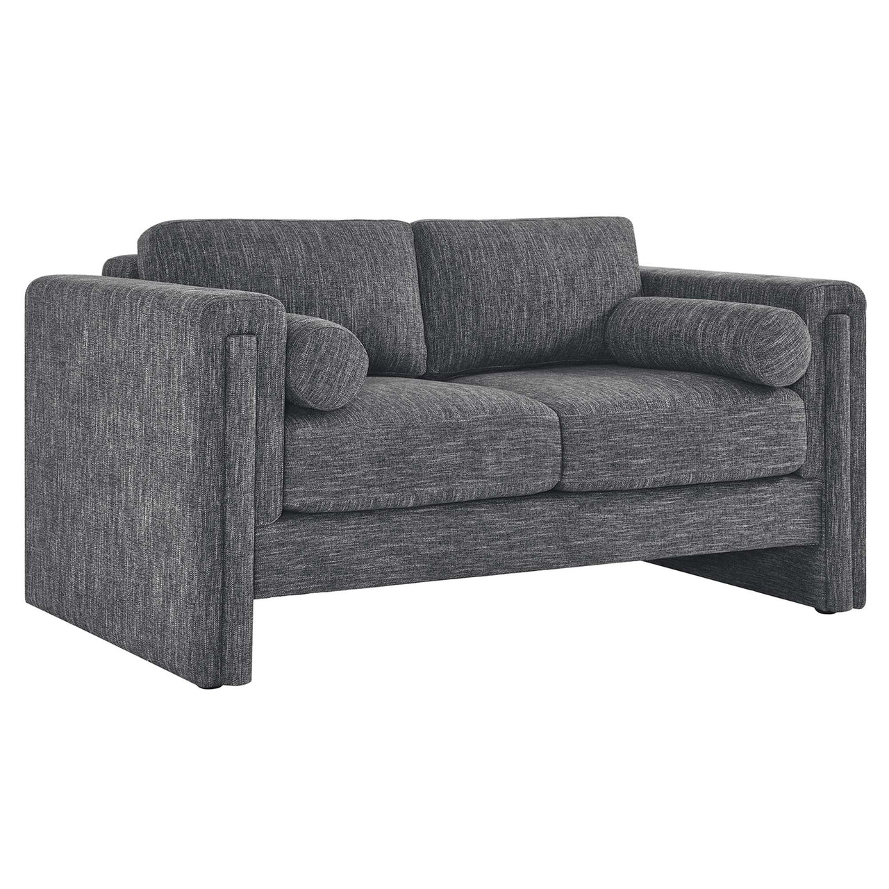 Tessaro Fabric Loveseat, Gray