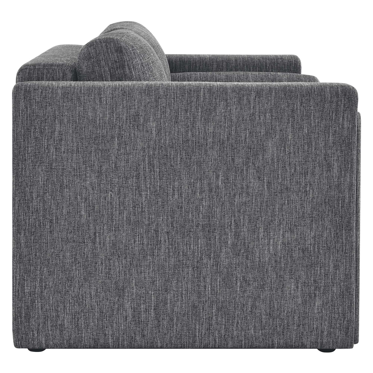 Tessaro Fabric Loveseat, Gray