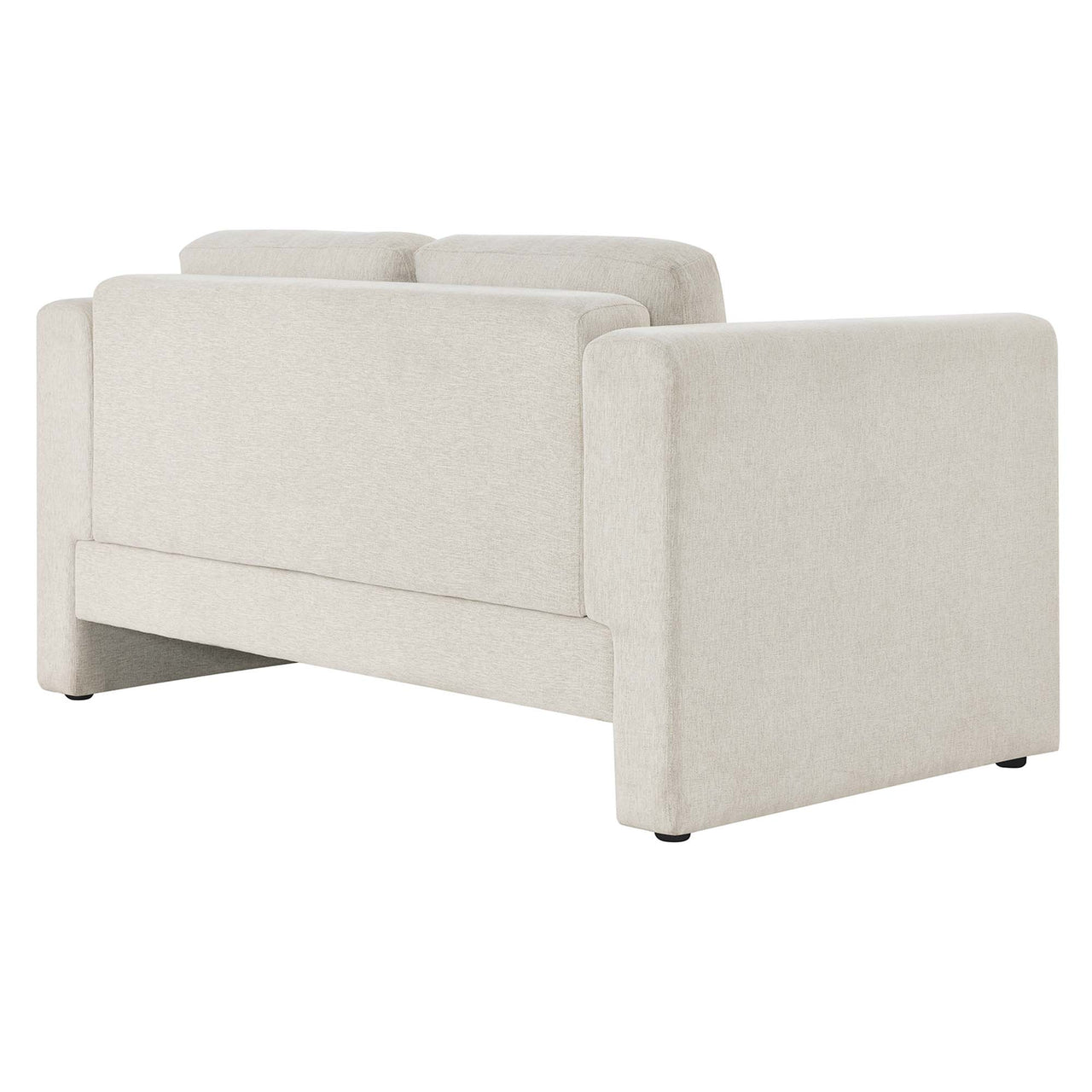 Tessaro Fabric Loveseat, Ivory