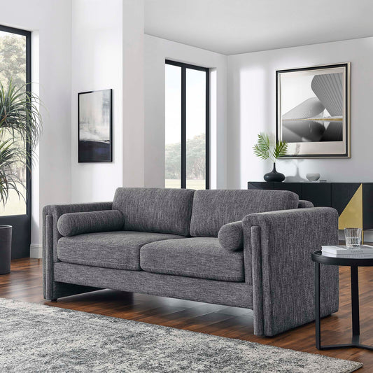 Tessaro Fabric Sofa, Gray