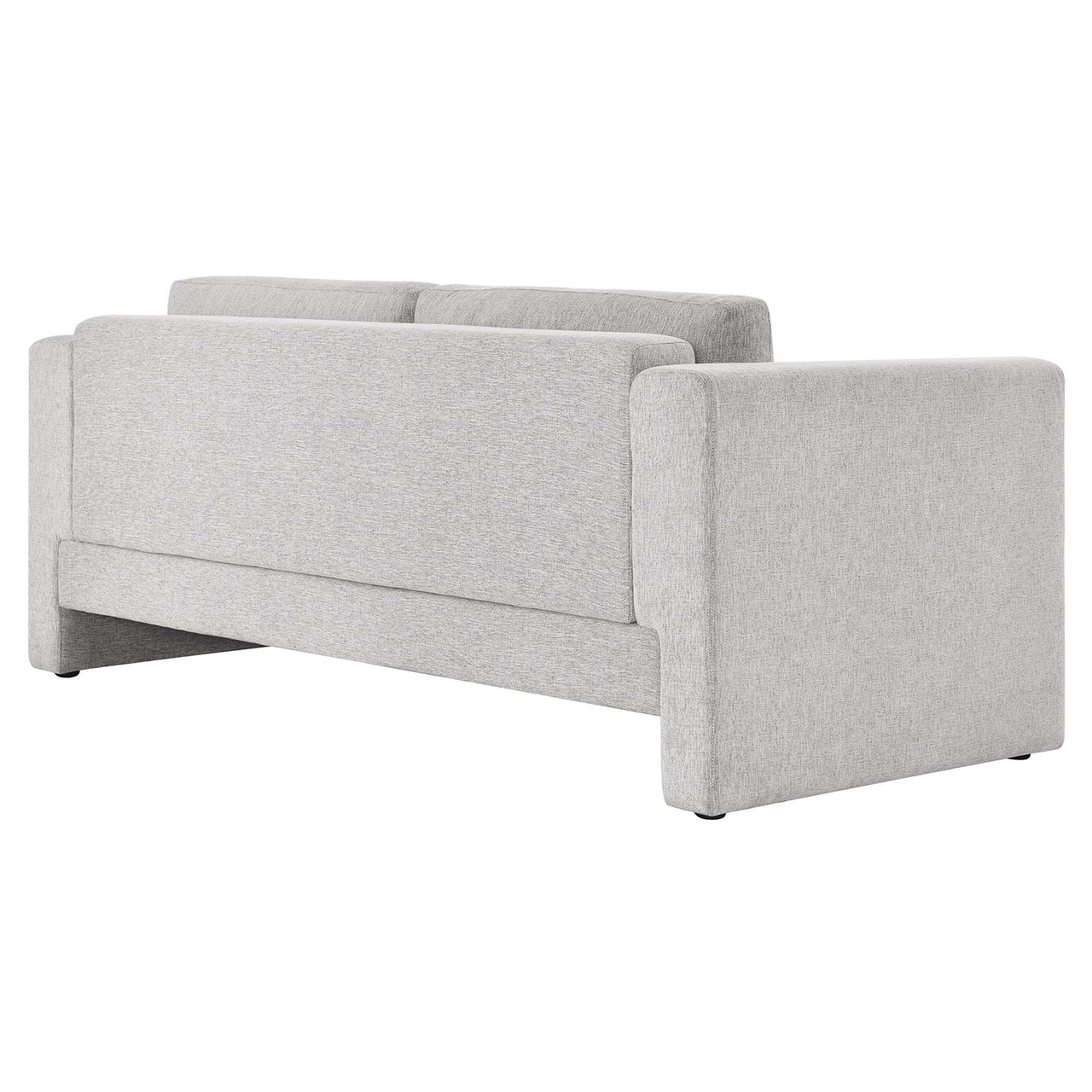 Tessaro Fabric Sofa, Light Gray