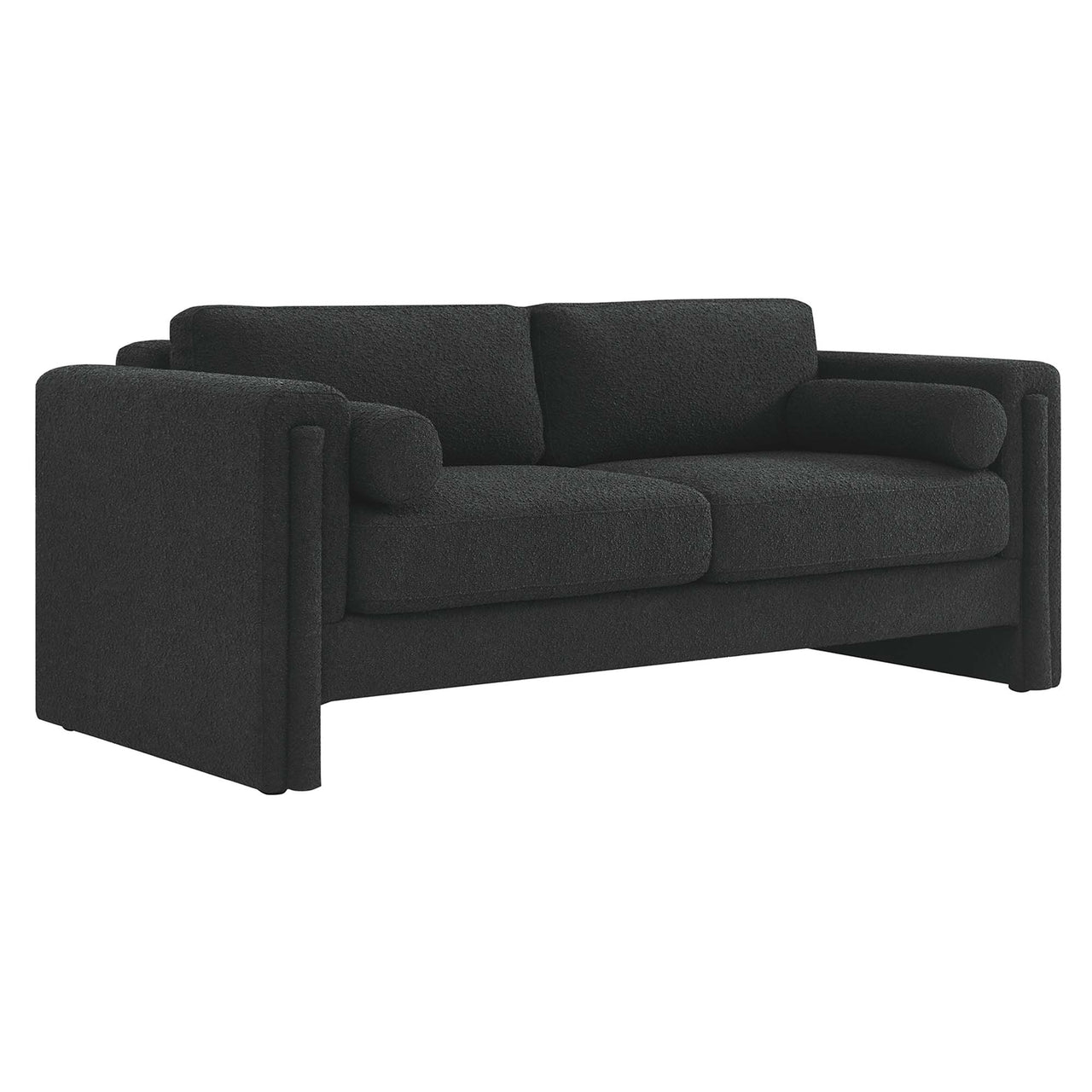 Tessaro Boucle Sofa, Black