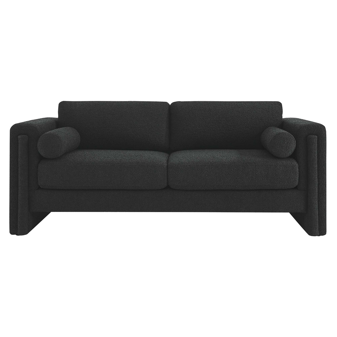 Tessaro Boucle Sofa, Black