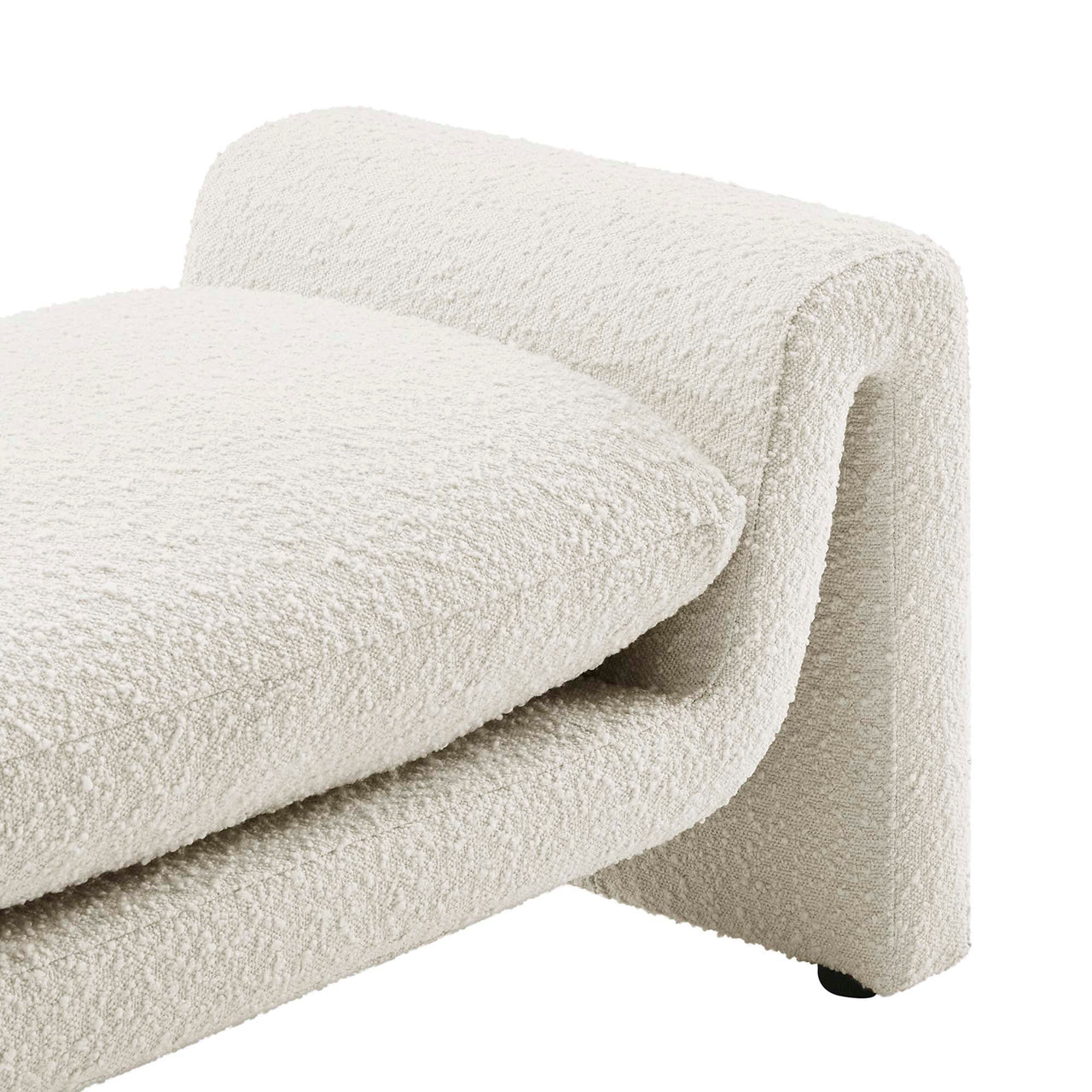 Jorwyn Boucle Bench, Ivory