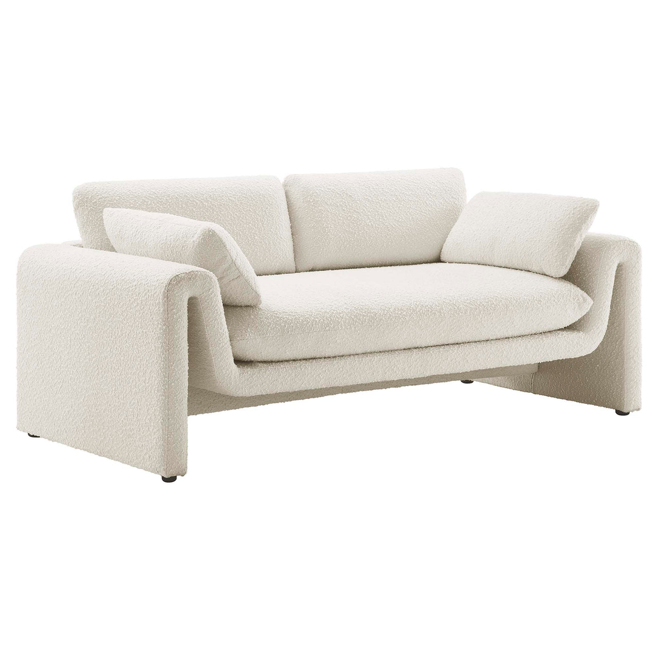 Jorwyn Boucle Sofa, Ivory