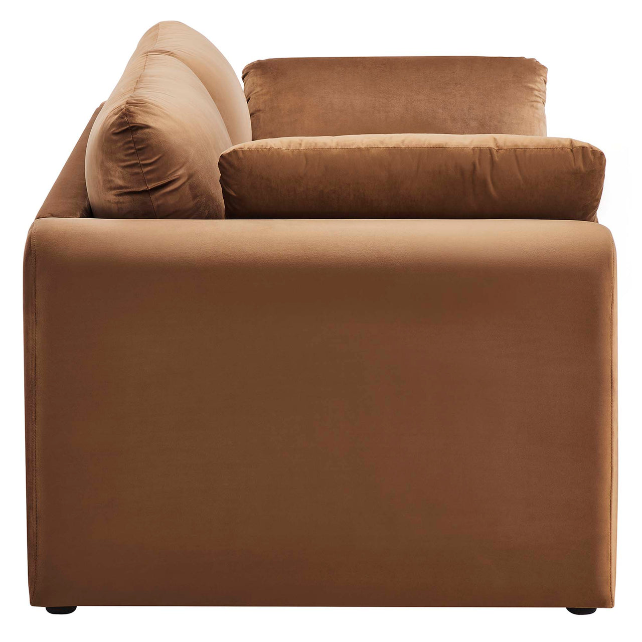 Jorwyn Velvet Sofa, Brown