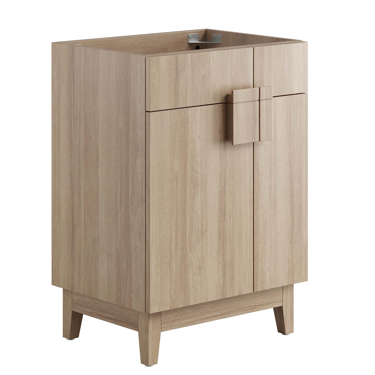 Regalo Vanity Base with Storage, Small, Oak