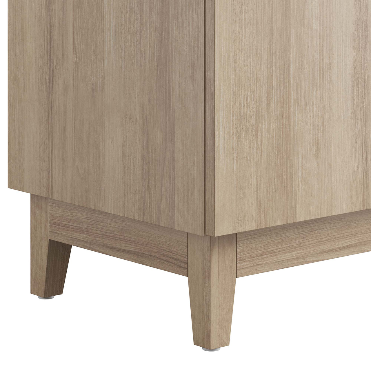 Regalo Vanity Base with Storage, Small, Oak