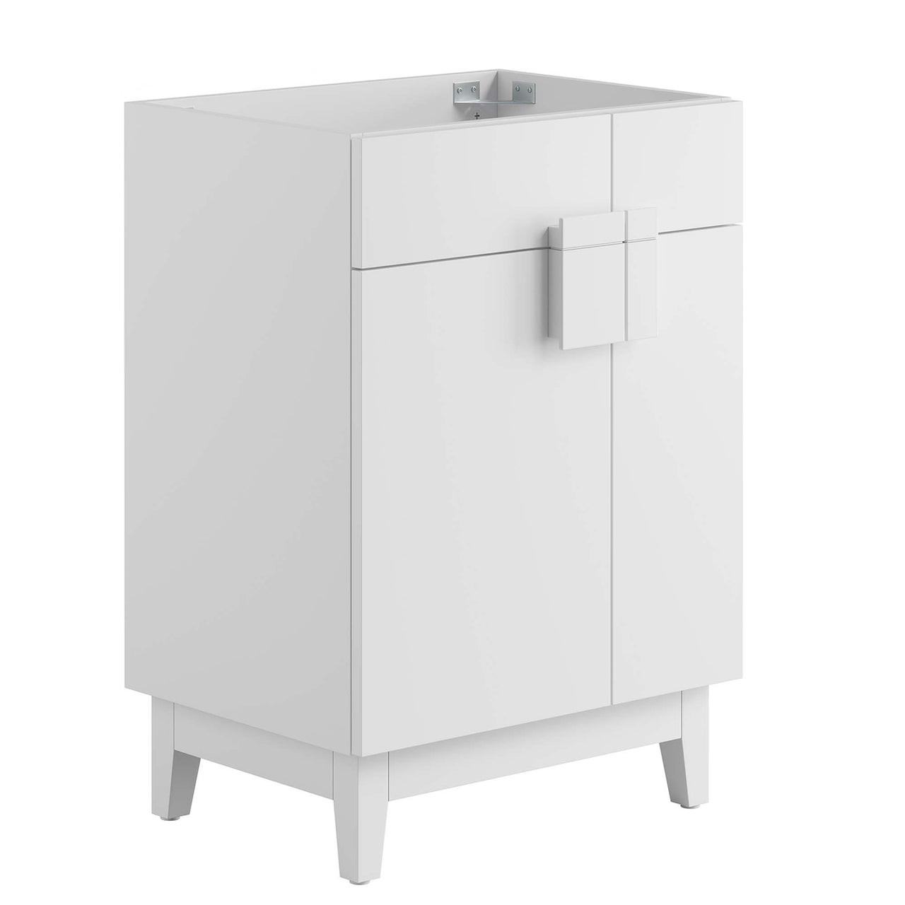 Regalo Vanity Base with Storage, Small, White