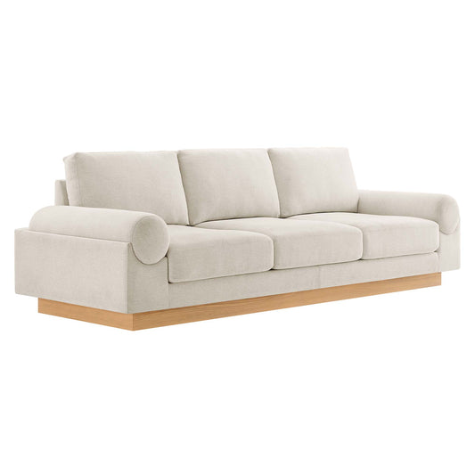 Paradise Fabric Sofa, Ivory