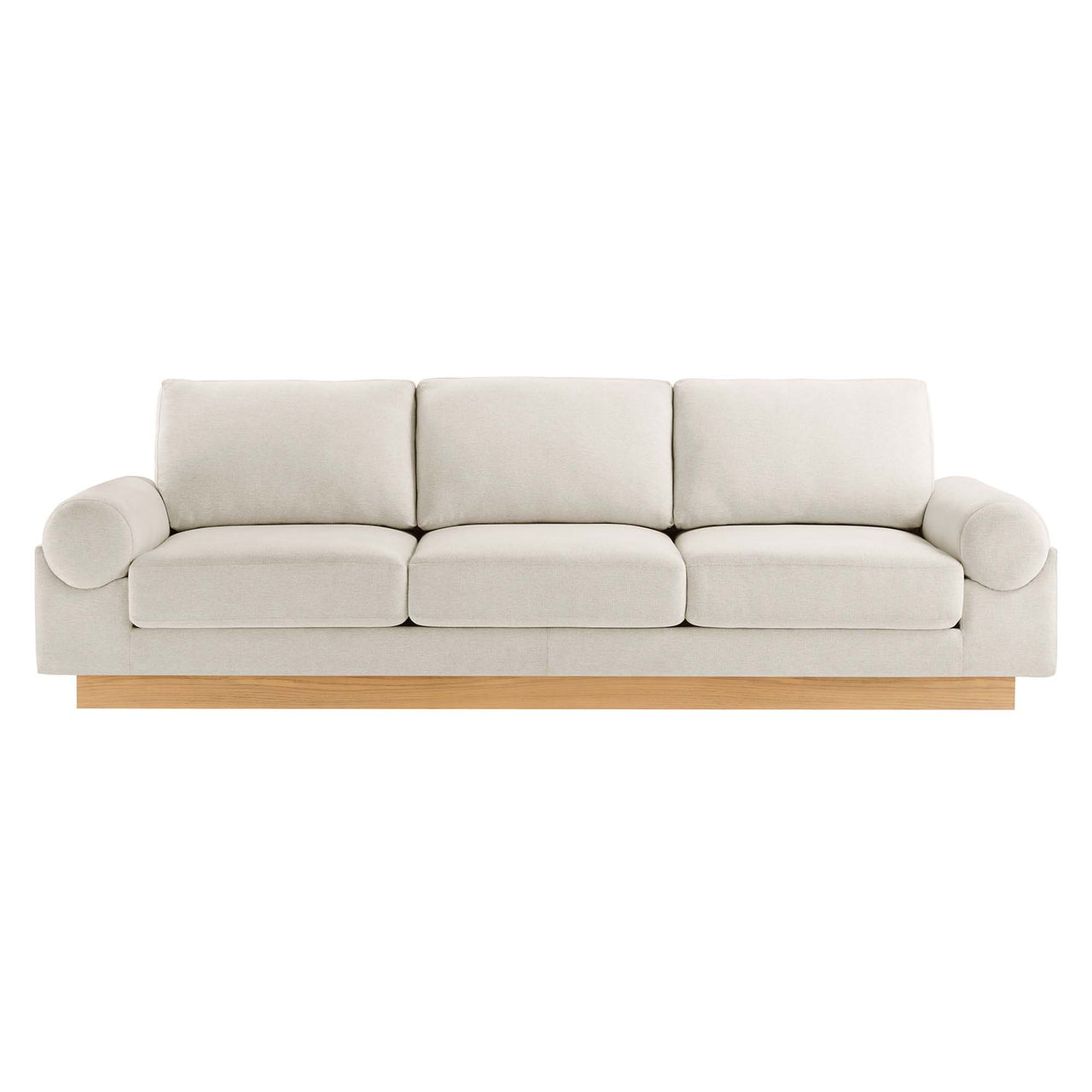 Paradise Fabric Sofa, Ivory