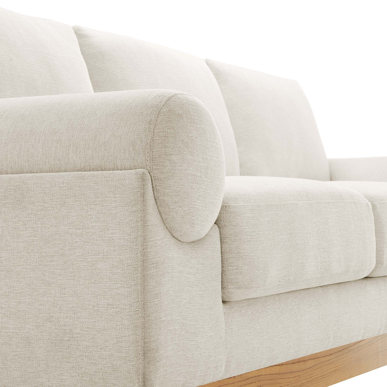 Paradise Fabric Sofa, Ivory