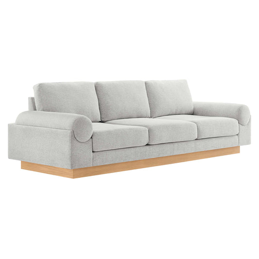 Paradise Fabric Sofa, Light Gray