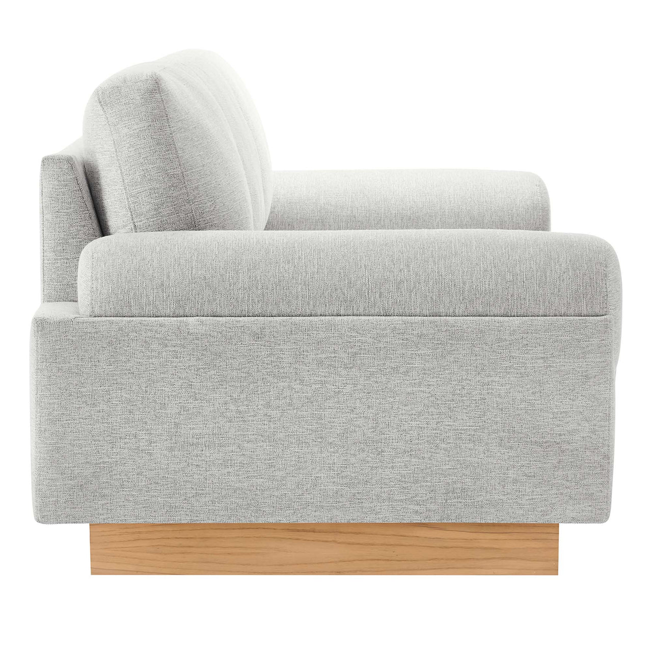 Paradise Fabric Sofa, Light Gray
