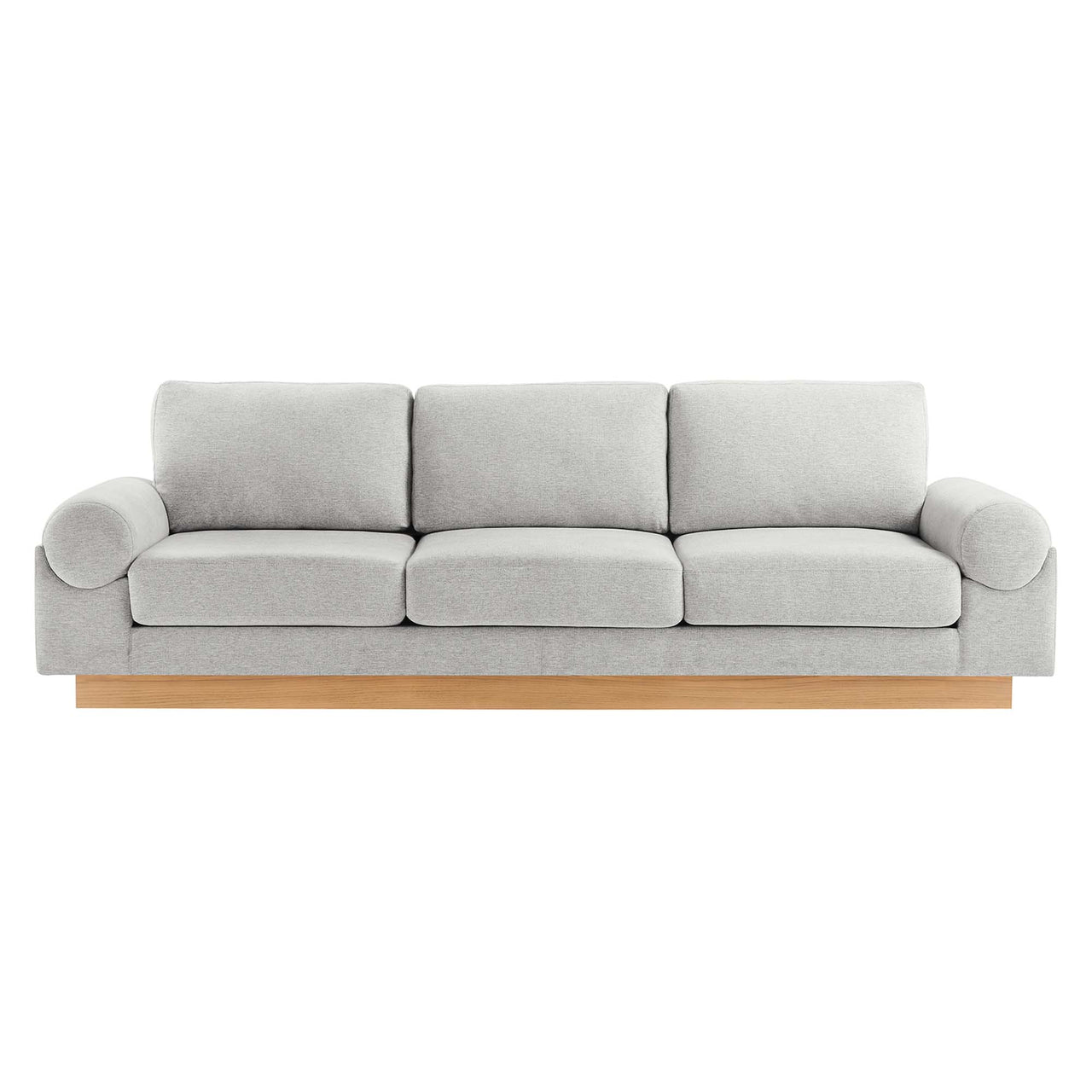 Paradise Fabric Sofa, Light Gray