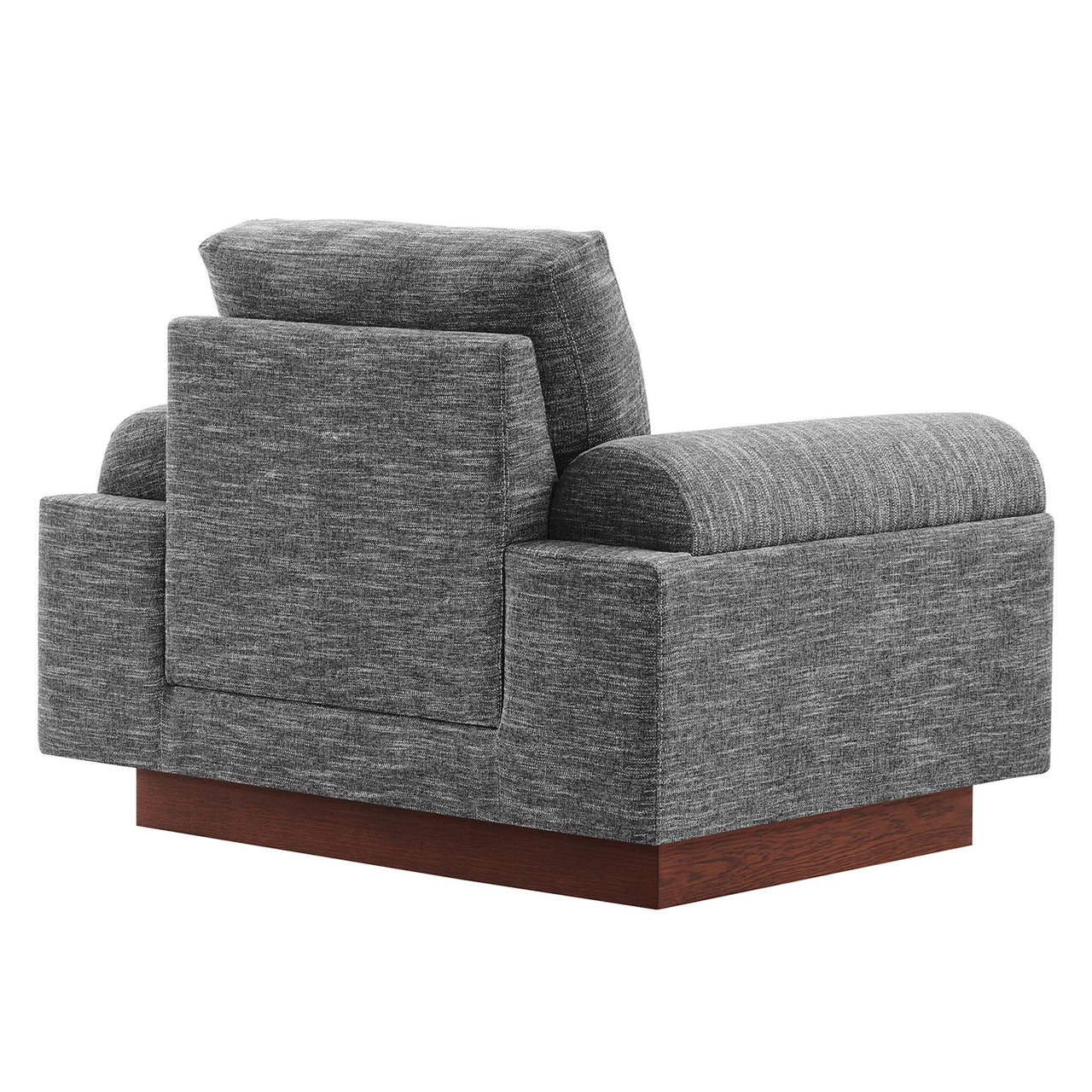 Paradise Fabric Armchair, Gray