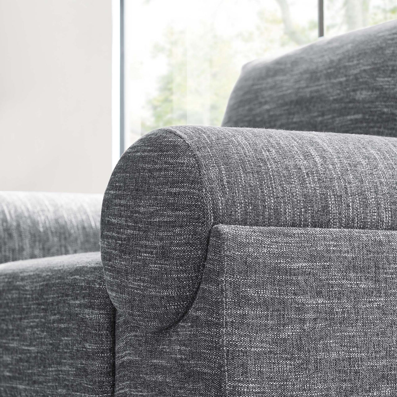 Paradise Fabric Armchair, Gray