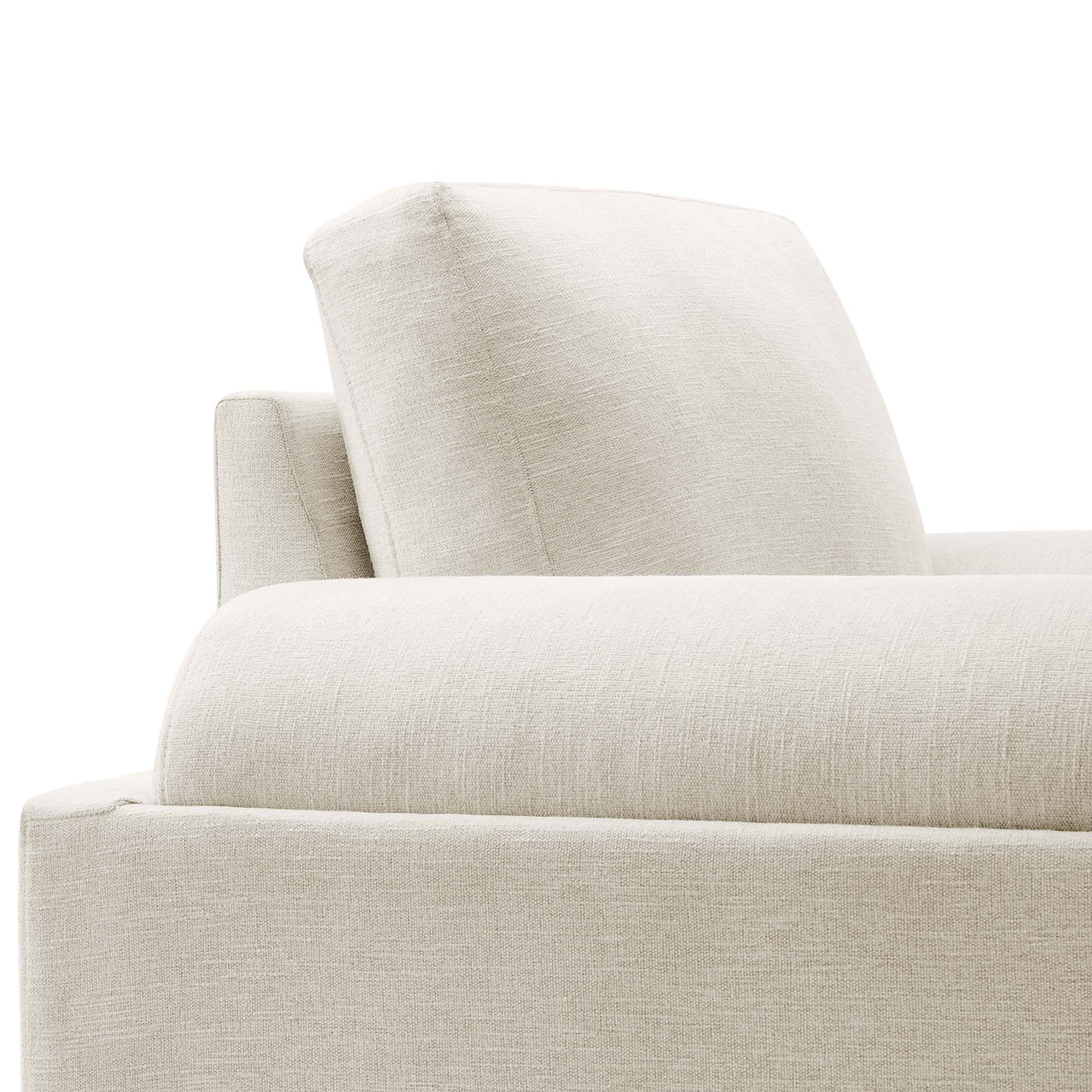 Paradise Fabric Armchair, Ivory