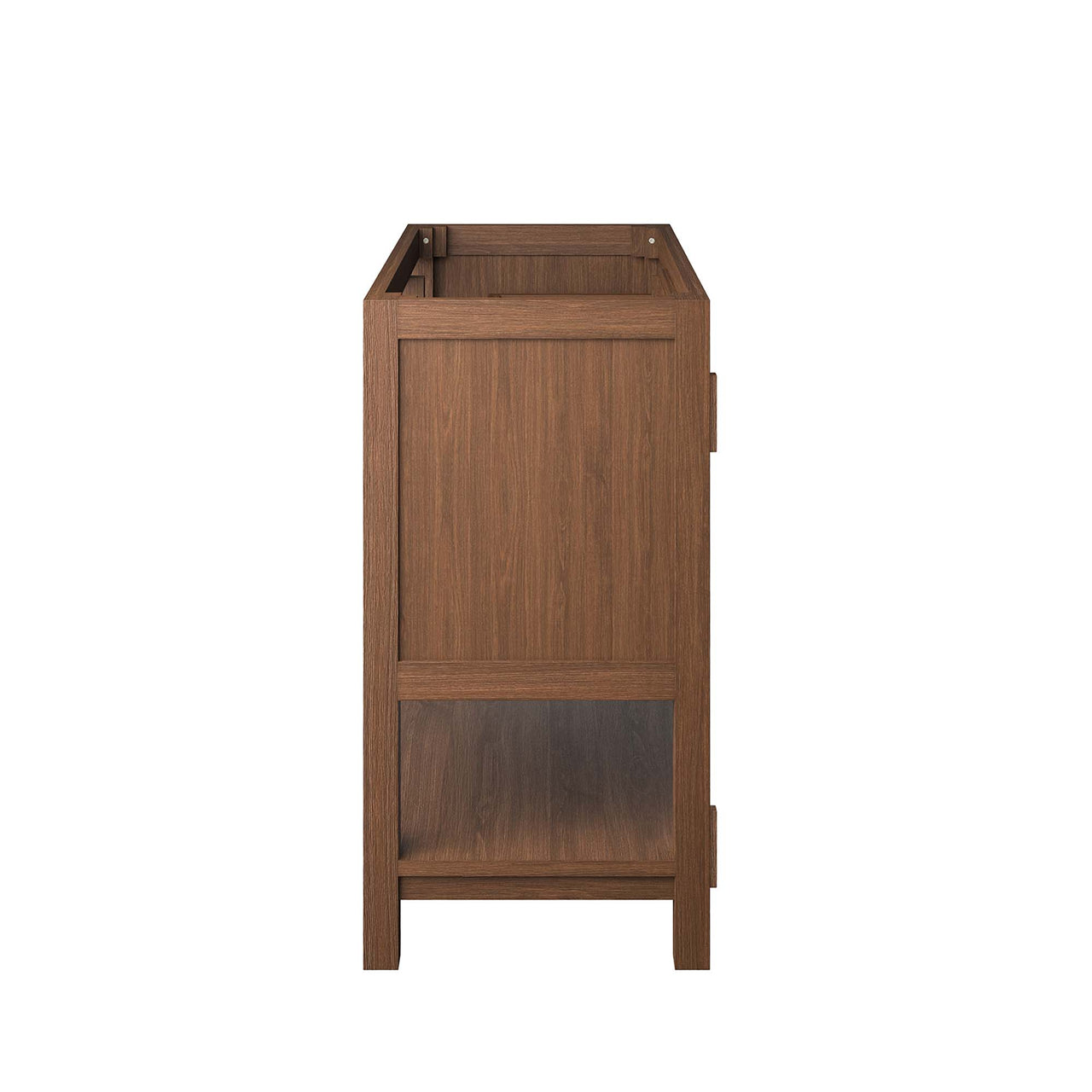 Ashville Vanity Base with Storage, Large, Walnut