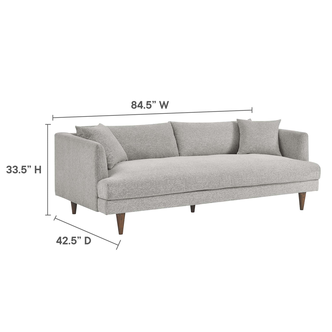 Noema Cloudblend Sofa, Light Gray