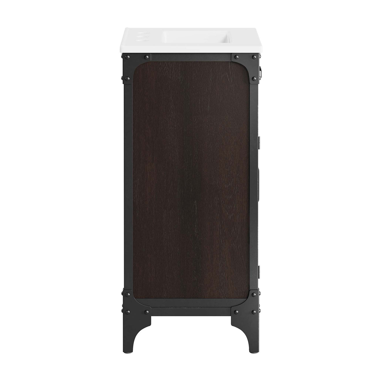 Tartaria Vanity Unit, Extra Small, White & Black