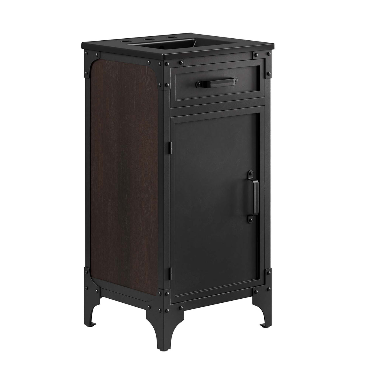 Tartaria Vanity Unit, Extra Small, Black